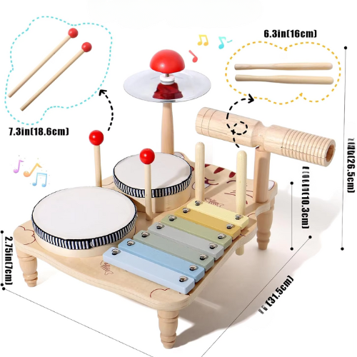 Ensemble instruments de musique